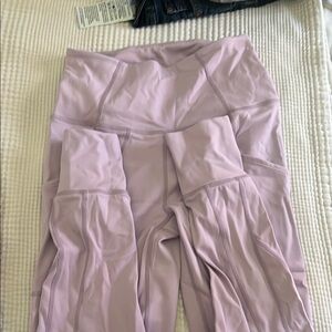 Free movement  Light Purple High-Waisted Leggings